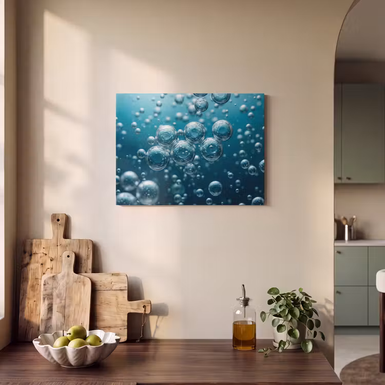 Acoustic Felt - Air bubbles - Dynamic - Blue — 3