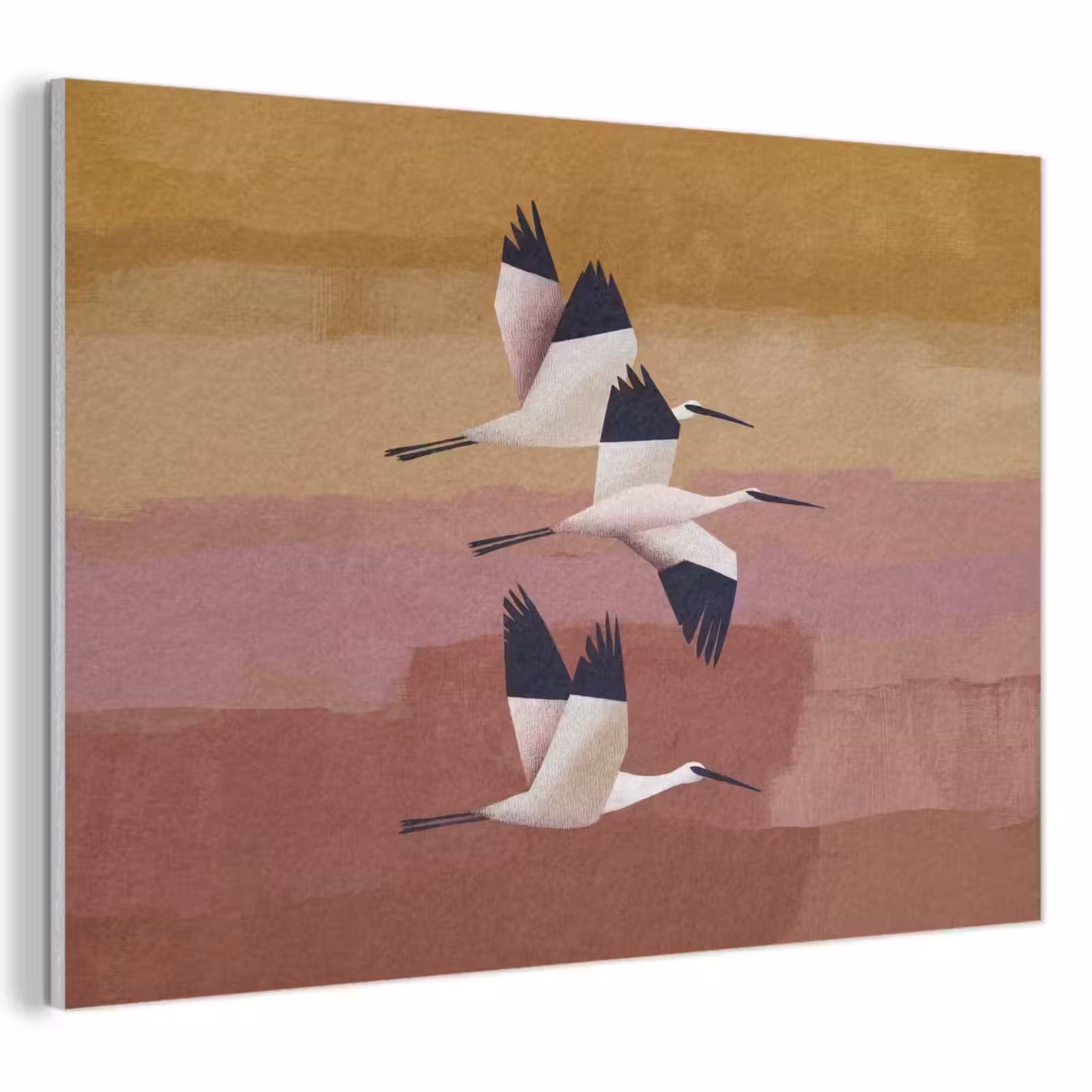 Acoustic Felt - Birds - Beak - Abstract — 1