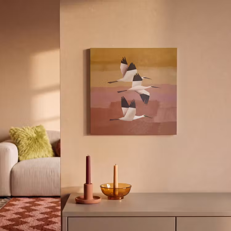 Acoustic Felt - Birds - Beak - Abstract — 2