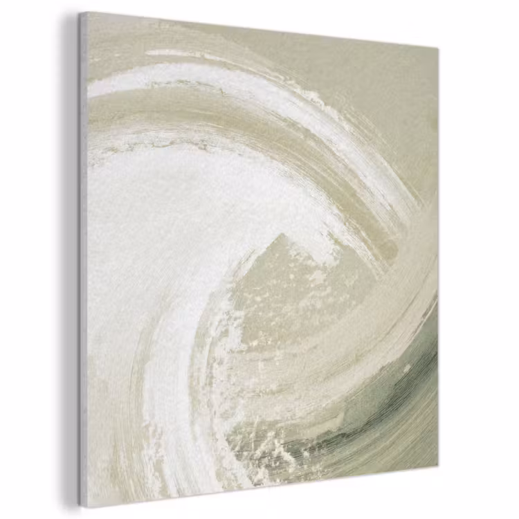 Acoustic Felt - Abstract - Brush strokes - Waves - Green — 1