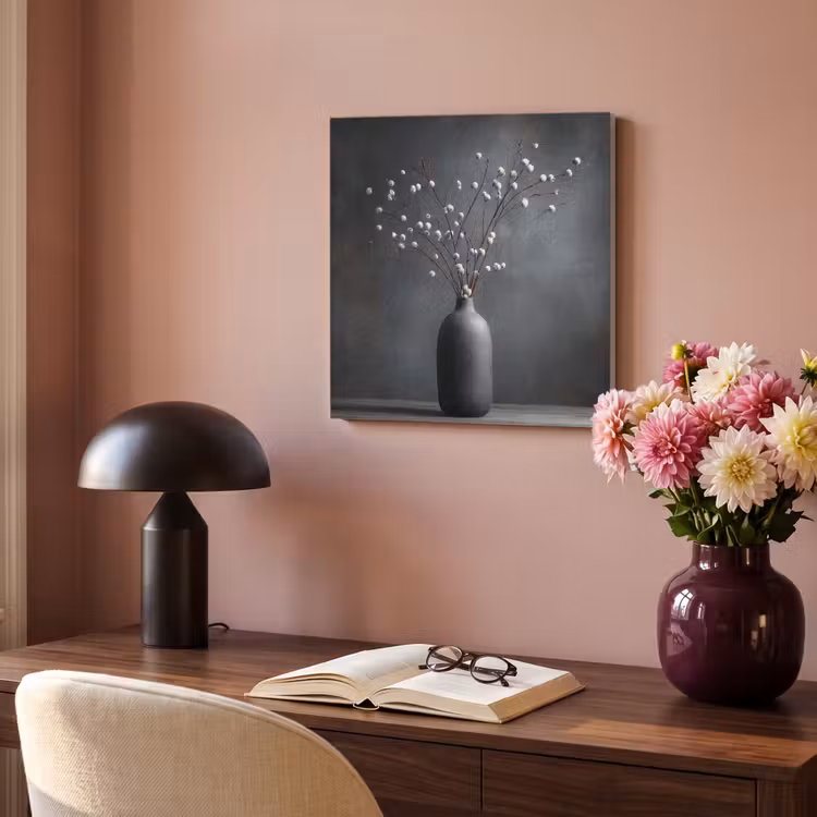Acoustic Felt - Branches - Vase - Spheres - White — 4