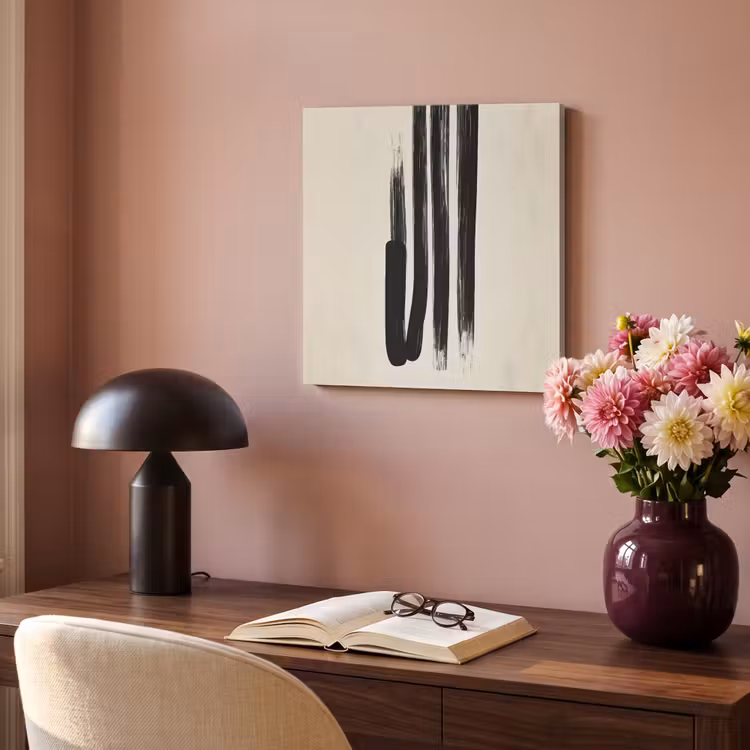 Acoustic Felt - Brush strokes - Vertical - Black — 4