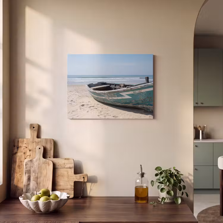Acoustic Felt - Boat - Sandy beach - Sea — 3
