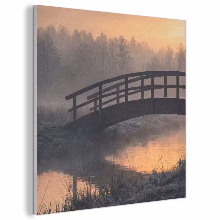 Acoustic Felt - Bridge - Fog - Trees - Water — 1