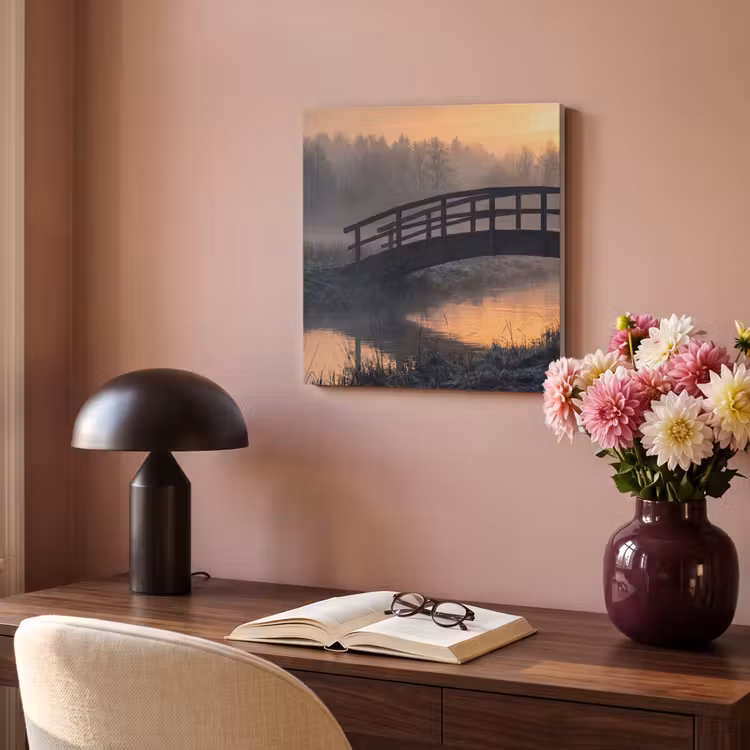 Acoustic Felt - Bridge - Fog - Trees - Water — 4