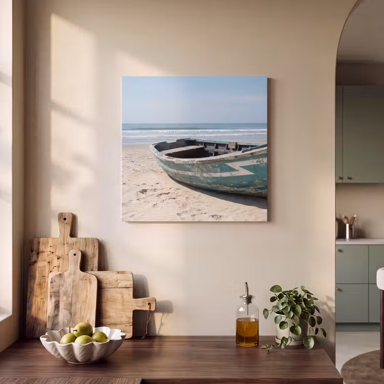 Acoustic Felt - Boat - Sandy beach - Sea — 3