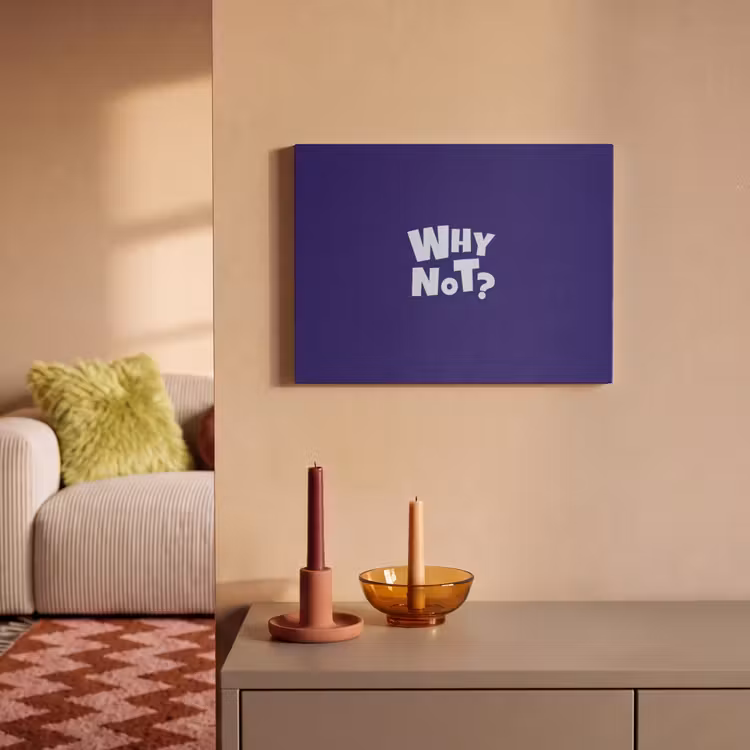 Acoustic Panel - Blue - Why not - Minimalist — 2