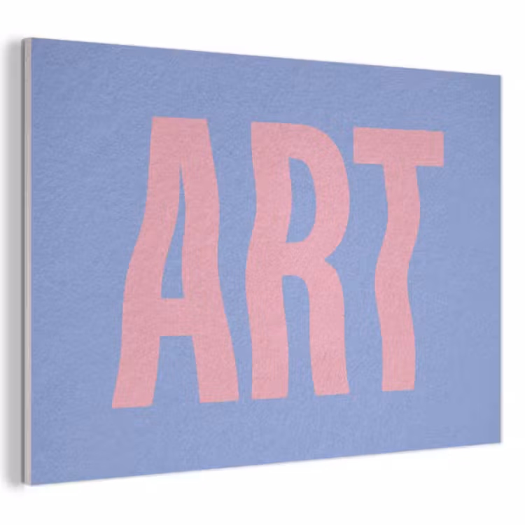 Acoustic Felt - Art - Pink - Blue — 1