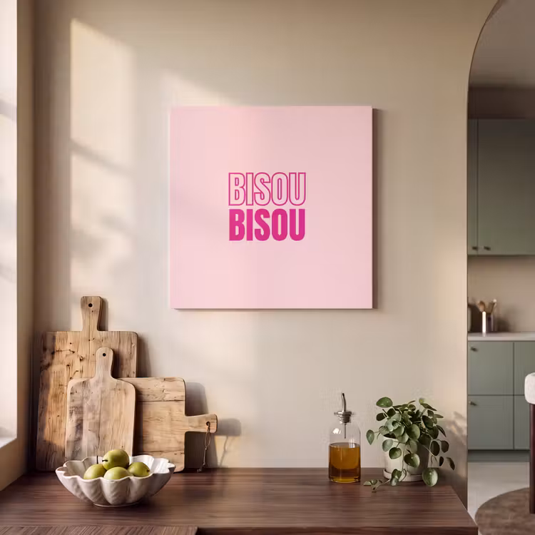 Acoustic Felt - Bisou - Pink - Minimalist — 3