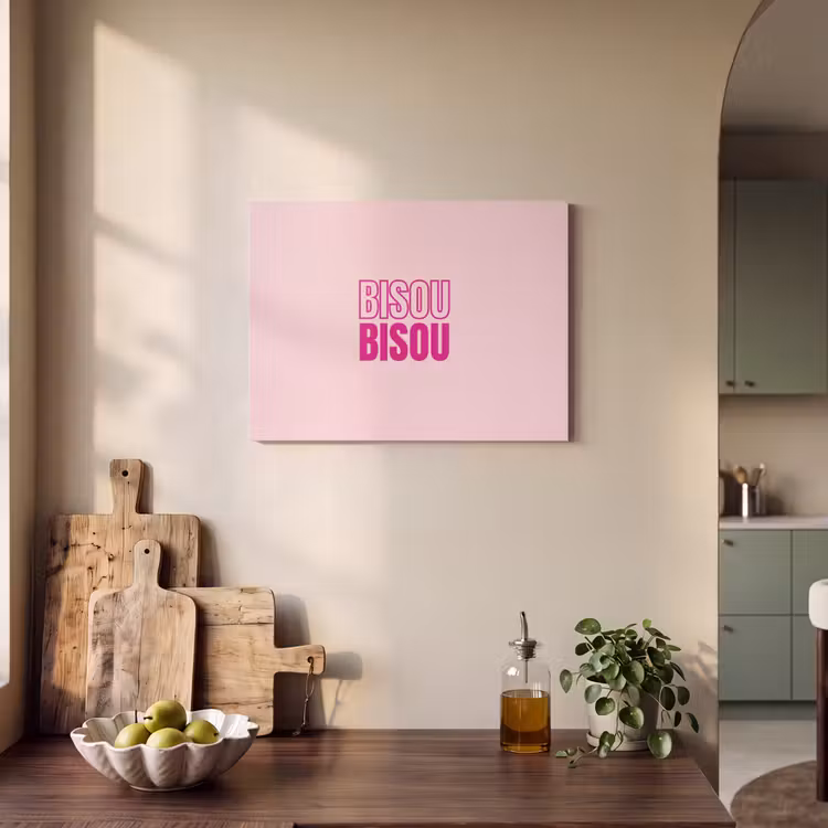 Acoustic Felt - Bisou - Pink - Minimalist — 3