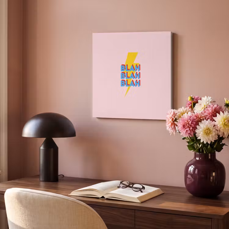 Acoustic Felt - Blah - Lightning - Pink — 4