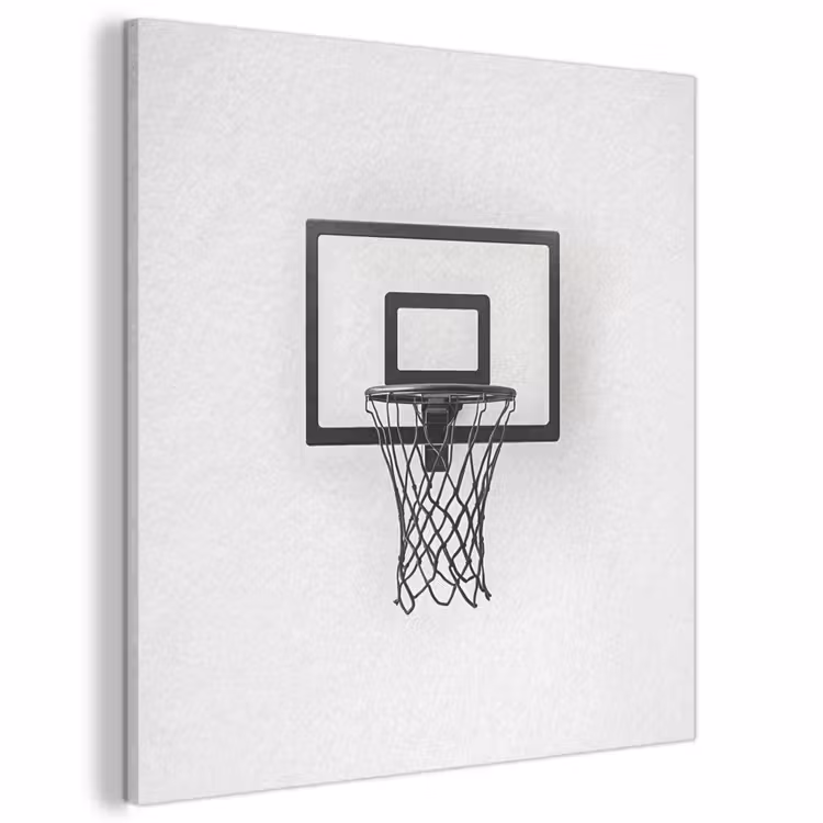 Acoustic Felt - Basketball Board - Minimalist - Black — 1