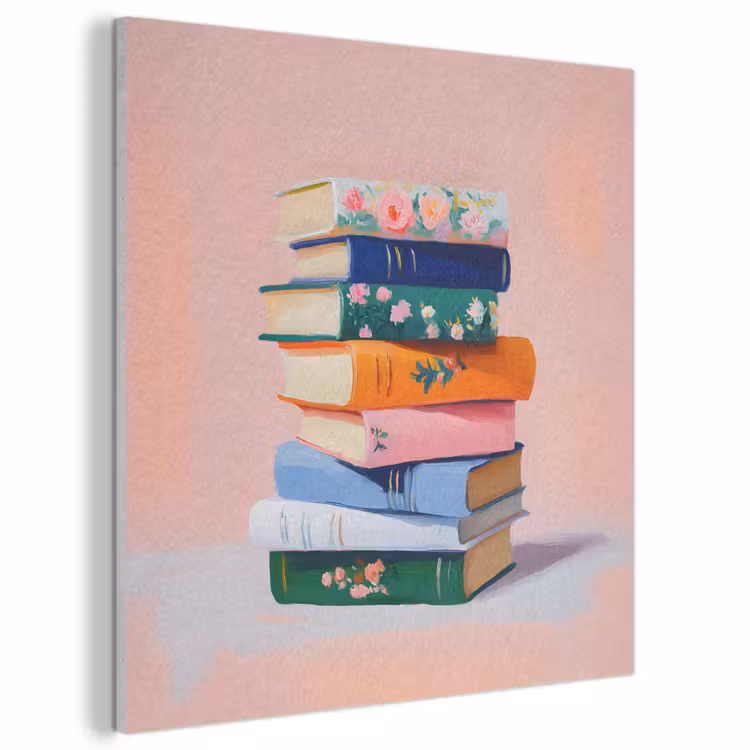 Acoustic Felt - Books - Stack - Colorful — 1