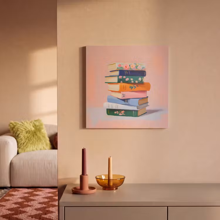 Acoustic Felt - Books - Stack - Colorful — 2