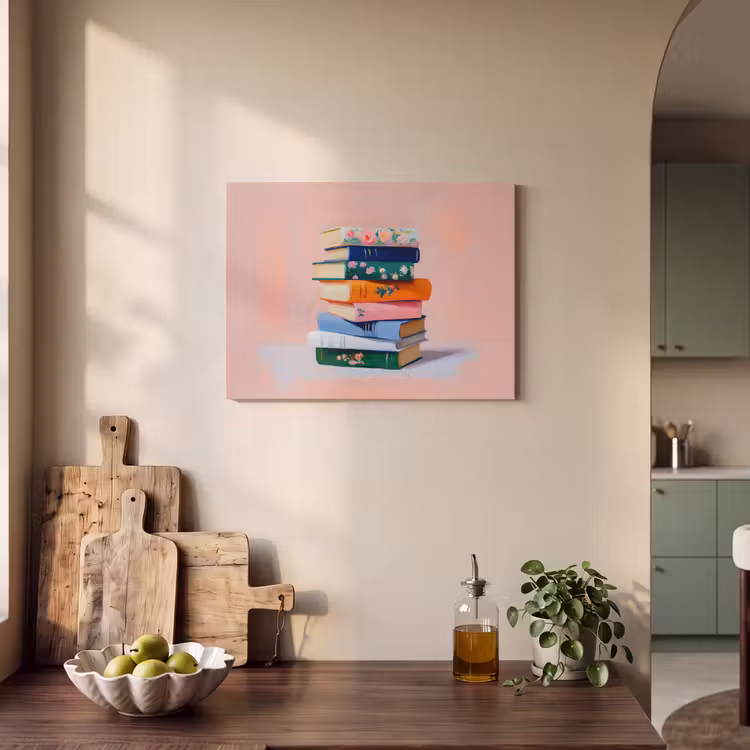 Acoustic Felt - Books - Stack - Colorful — 3