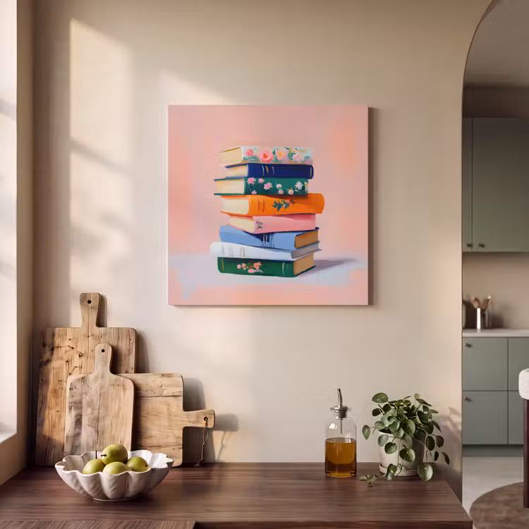Acoustic Felt - Books - Stack - Colorful — 3