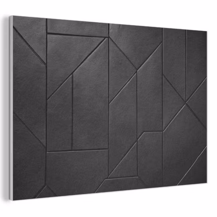 Acoustic Felt - Black - Geometric - Tiles — 1
