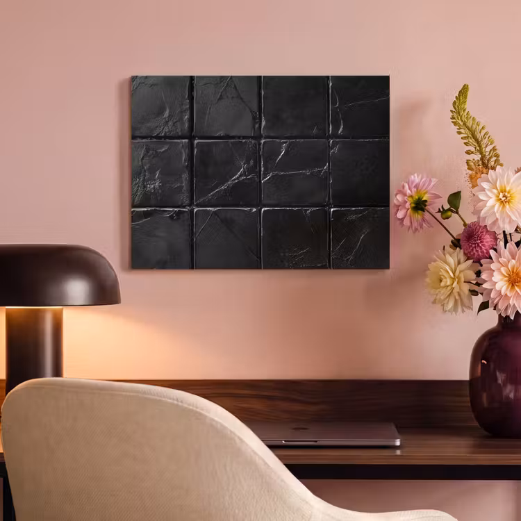 Acoustic Felt - Black - Tiles - Stone — 4