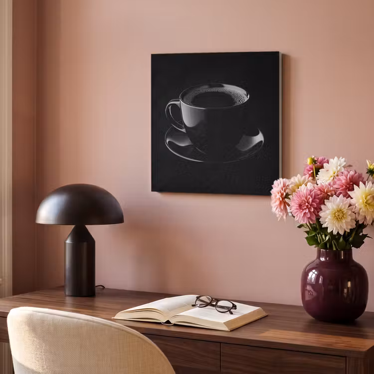 Acoustic Felt - Black - Coffee - Cup — 4