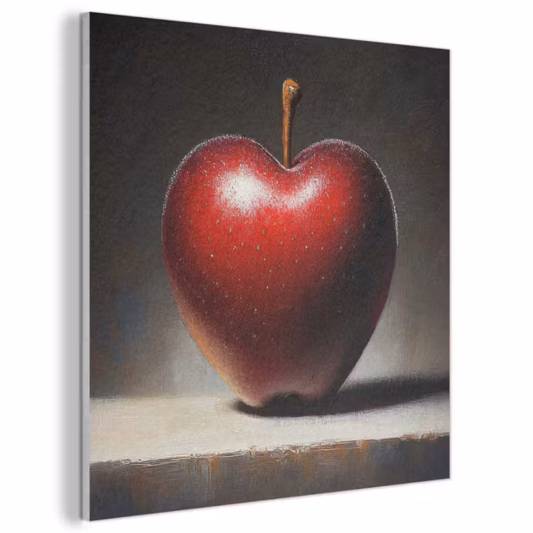 Acoustic Felt - Apple - Heart - Red — 1