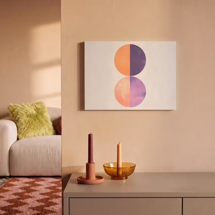 Acoustic Felt - Abstract - Circles - Purple — 2