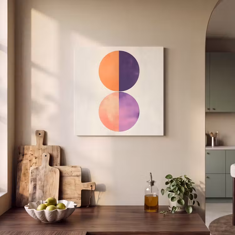 Acoustic Felt - Abstract - Circles - Purple — 3