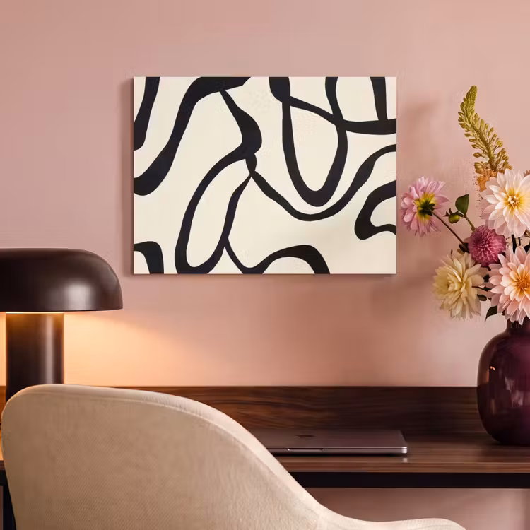 Acoustic Felt - Abstract - Lines - Modern - Beige — 4