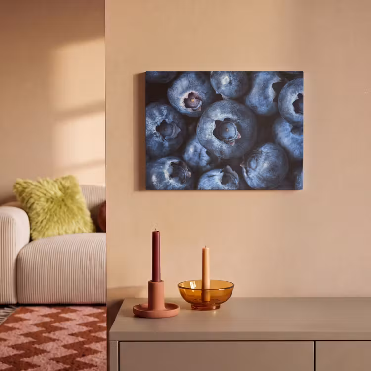 Acoustic Felt - Berries - Blue - Fruit — 2