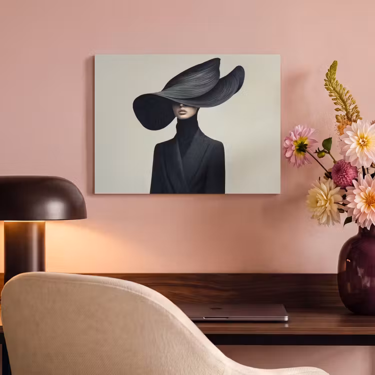 Acoustic Felt - Black - Woman - Hat — 4