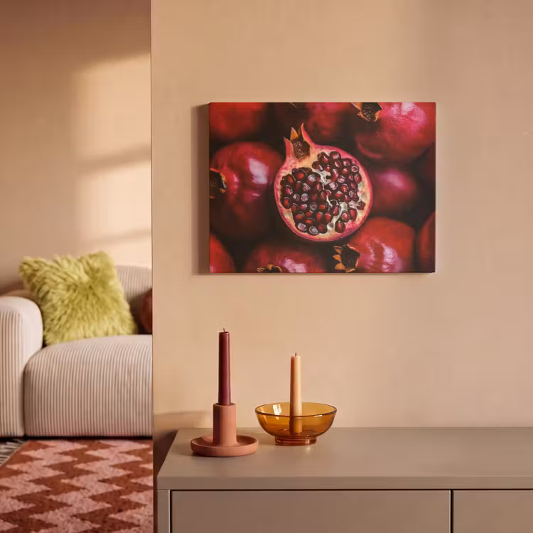 Acoustic Felt - Pomegranate - Red - Fruit — 2