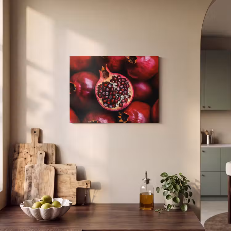 Acoustic Felt - Pomegranate - Red - Fruit — 3