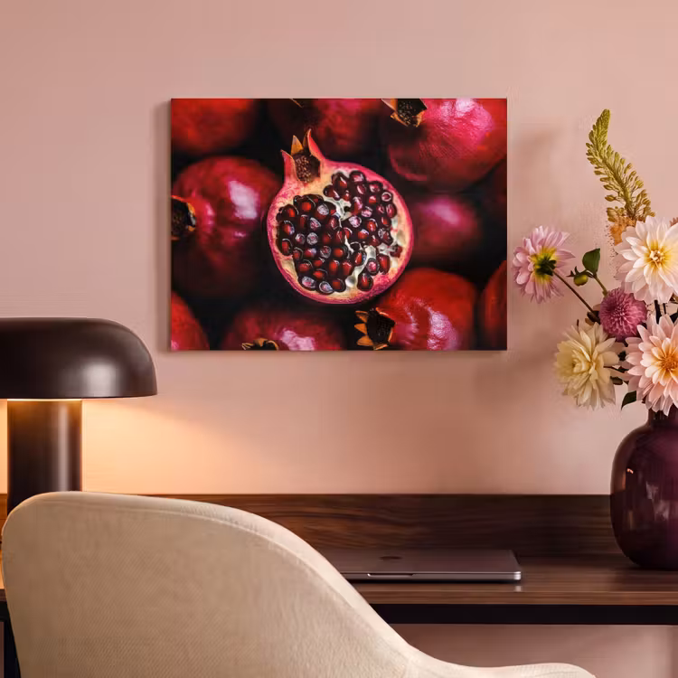 Acoustic Felt - Pomegranate - Red - Fruit — 4