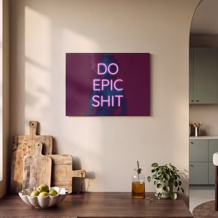 Acoustic Felt - Bust - Neon - LED - Letters — 3