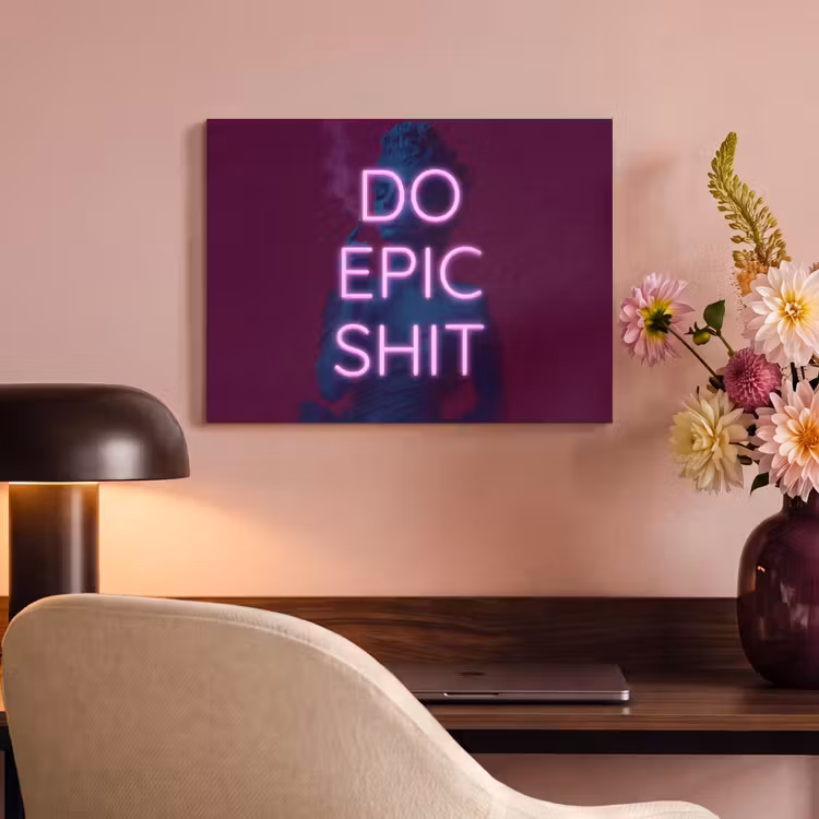 Acoustic Felt - Bust - Neon - LED - Letters — 4