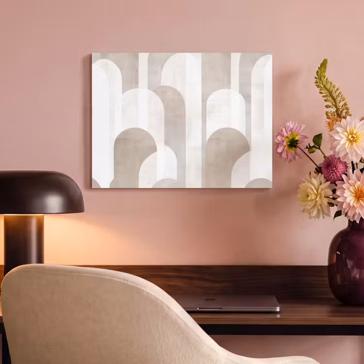 Acoustic Felt - Abstract arches - Modern - Beige — 4