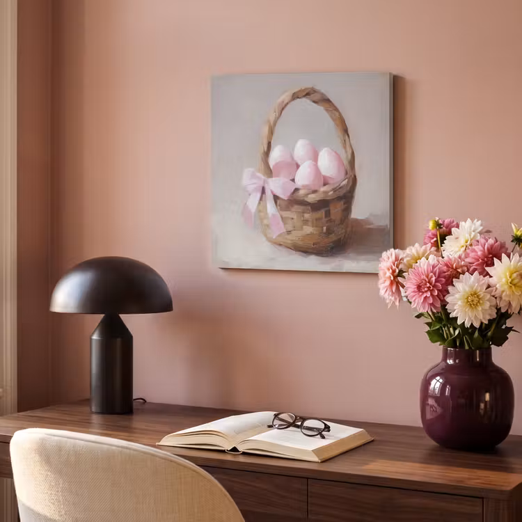 Acoustic Felt - Basket - Eggs - Pink — 4