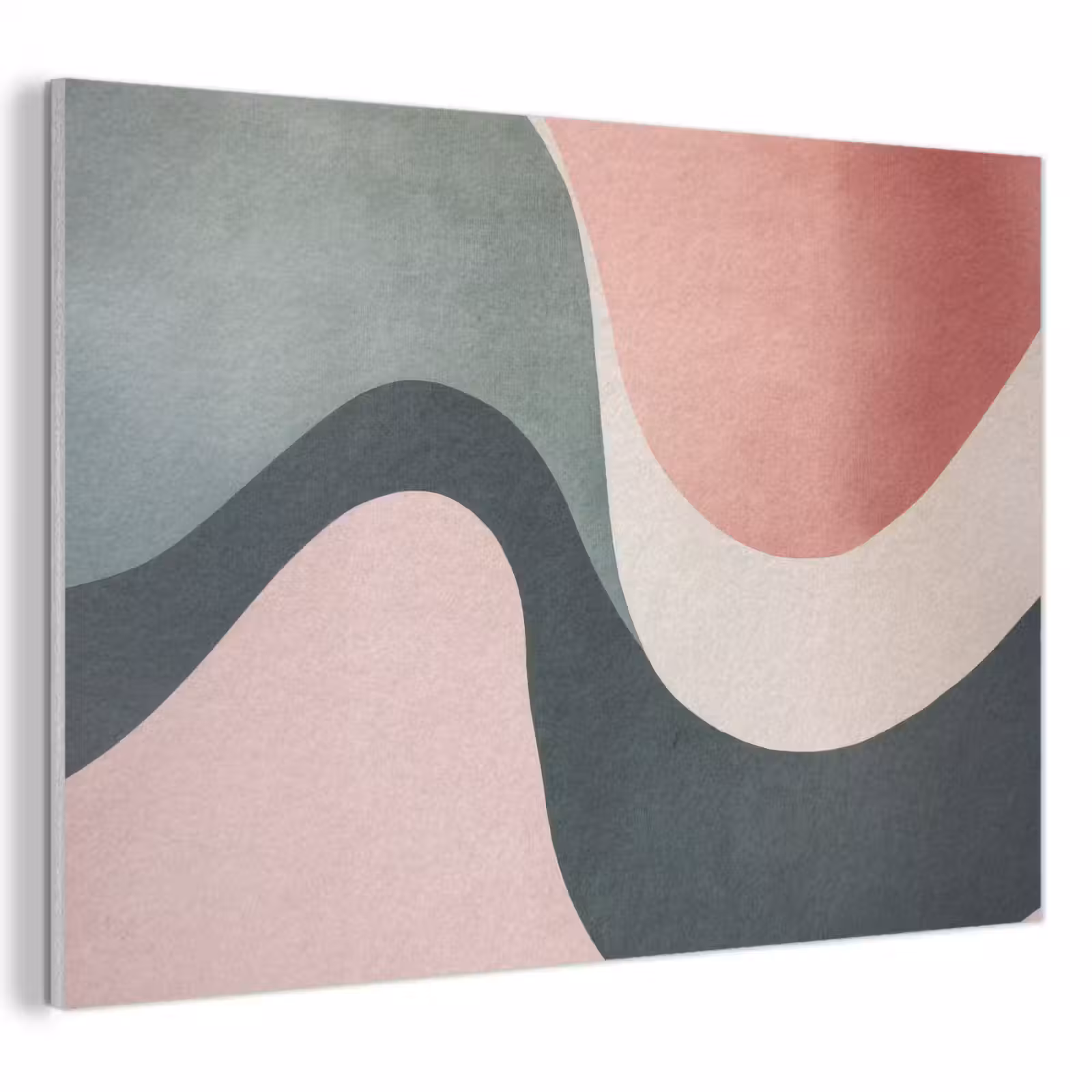 Acoustic Felt - Abstract - Waves - Ornate - Pink — 1