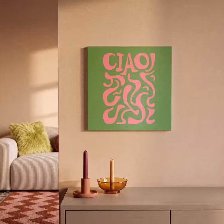 Acoustic Felt - Abstract - Pink - Ciao - Shapes — 2