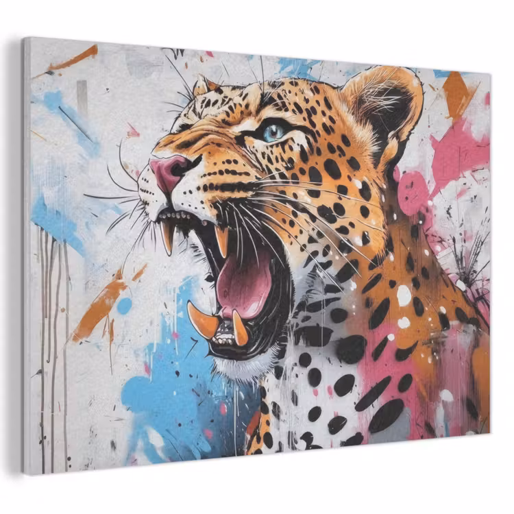 Acoustic Felt - Abstract - Leopard - Colorful — 1