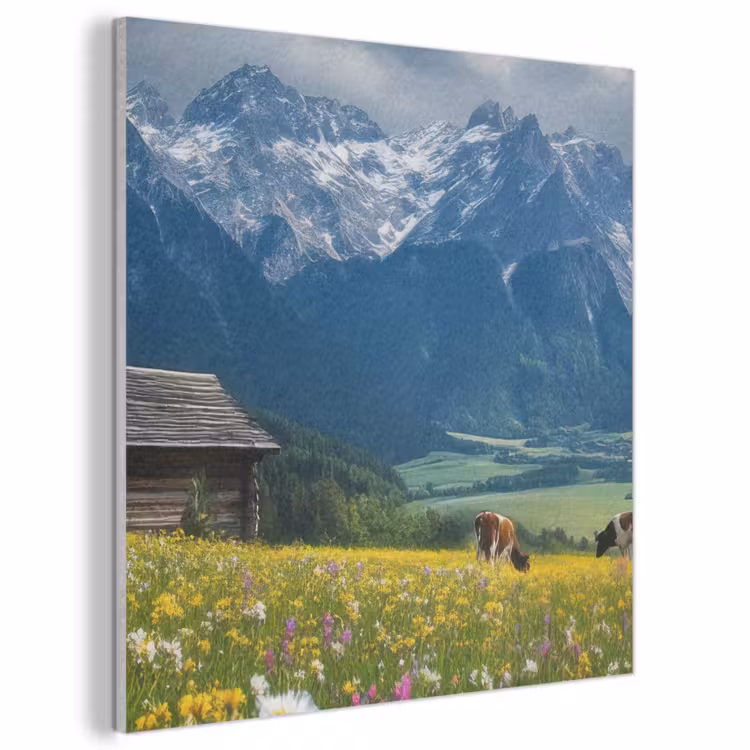 Acoustic Felt - Alps - Meadow - Mountains - Cows — 1