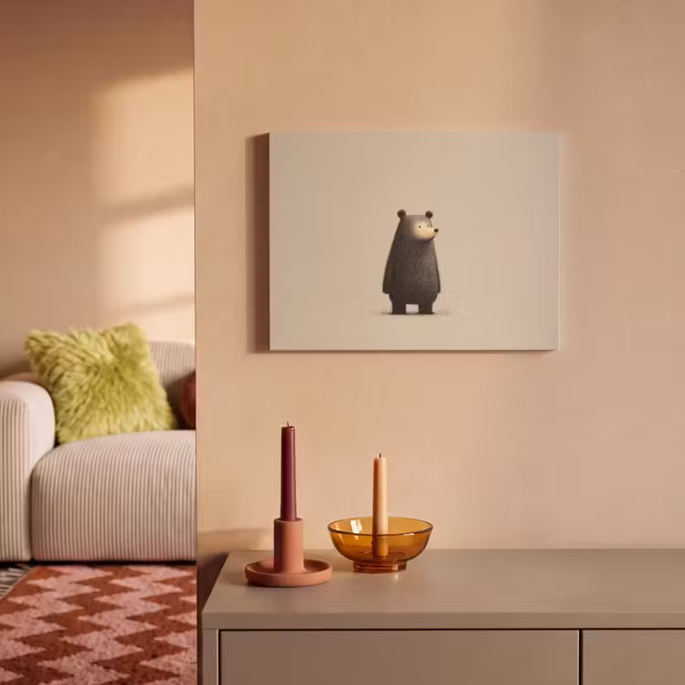 Acoustic Felt - Bear - Dark brown - Minimalist — 2
