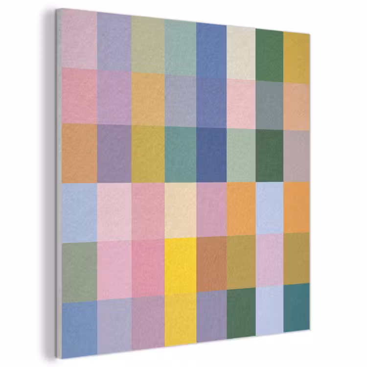 Acoustic Felt - Blocks - Square - Patterned - Colored — 1
