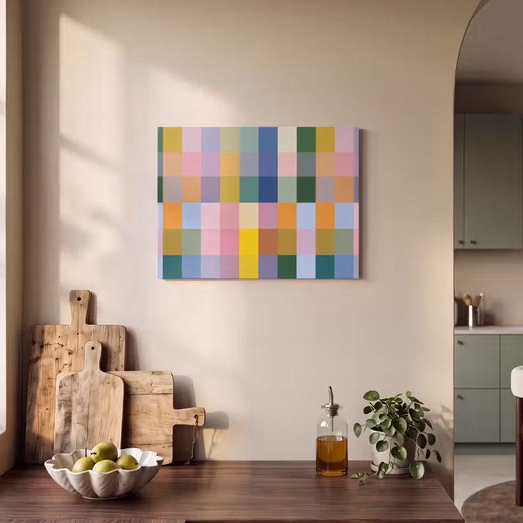 Acoustic Felt - Blocks - Square - Patterned - Colored — 3