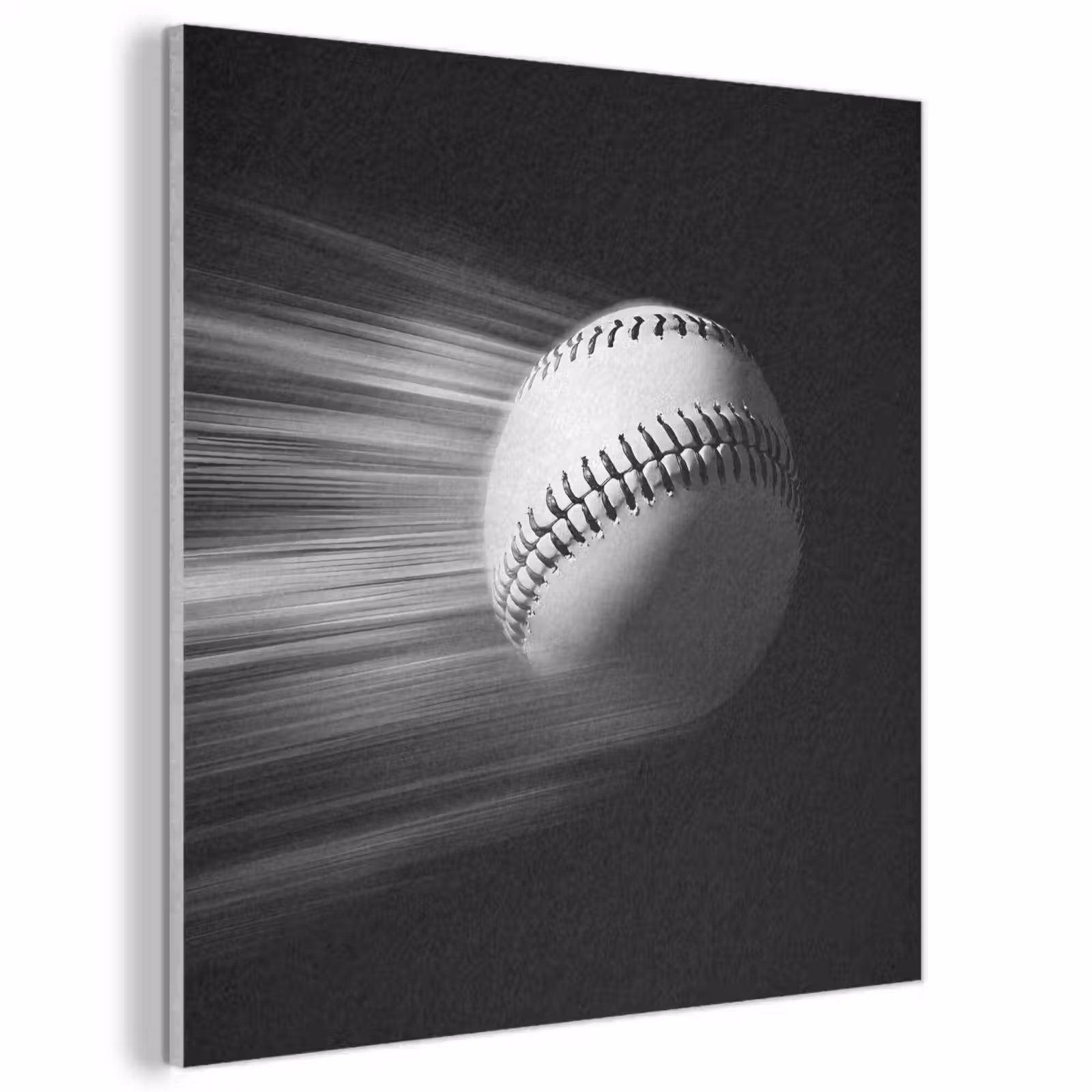 Acoustic Felt - Baseball - White - Flies — 1