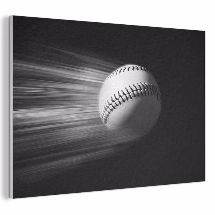 Acoustic Felt - Baseball - White - Flies — 1