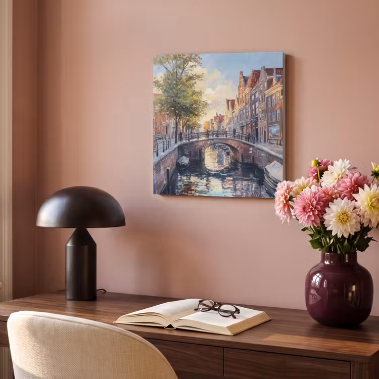 Acoustic Felt - Bridge - City - Houses - Boat — 4