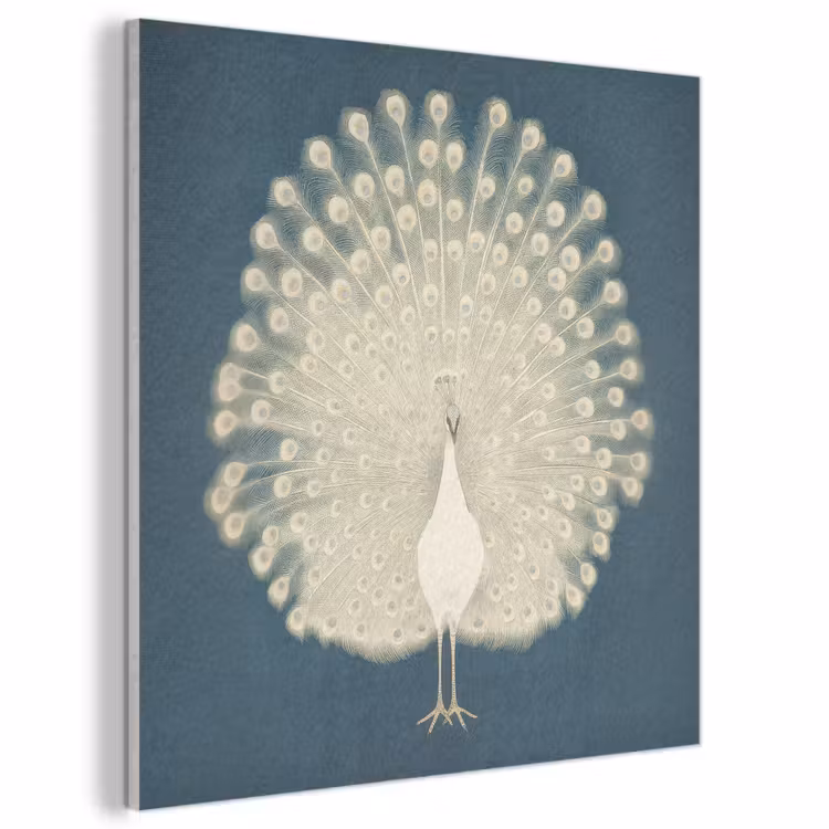 Acoustic Felt - Bird - Blue - Vintage — 1
