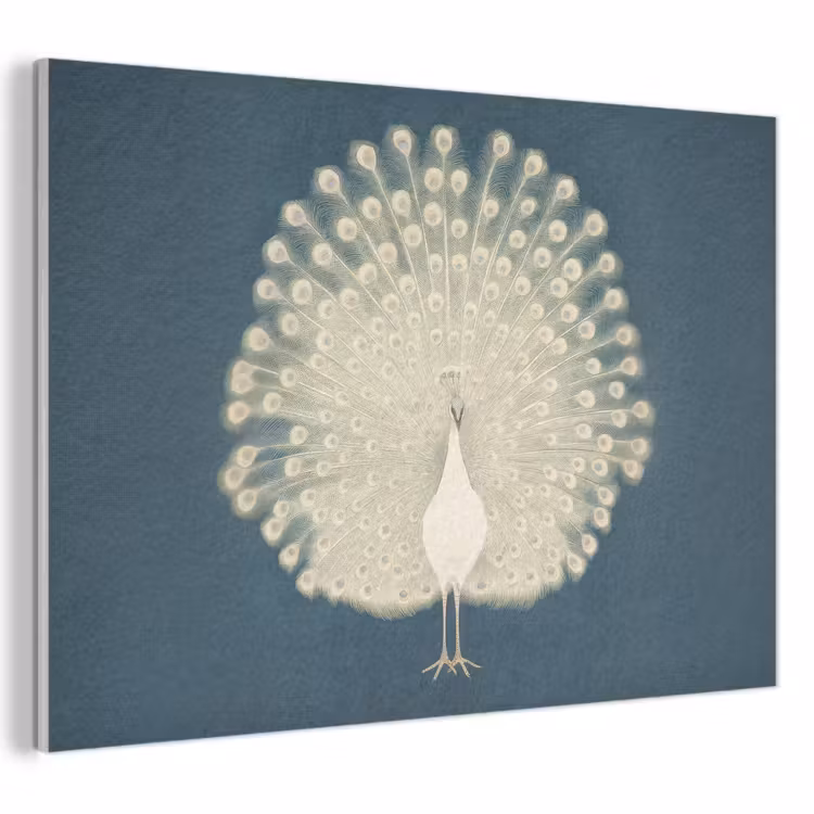 Acoustic Felt - Bird - Blue - Vintage — 1