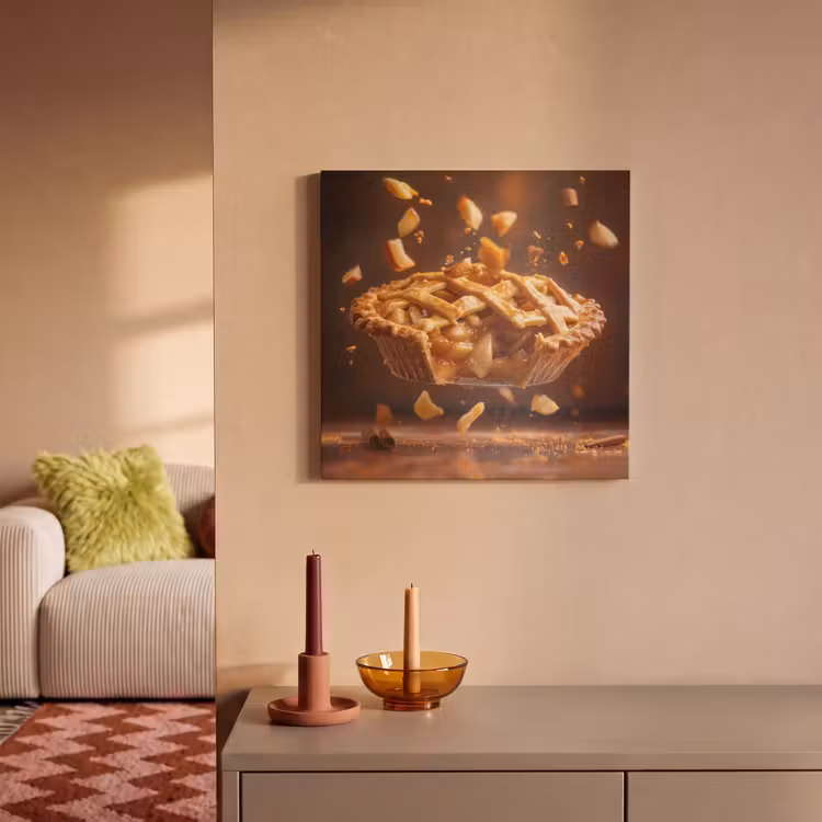 Acoustic Felt - Apple - Pie - Hot - Food — 2