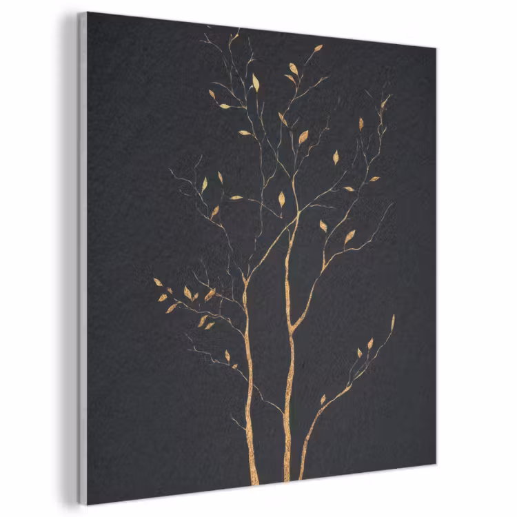 Acoustic Felt - Branches - Leaves - Black — 1